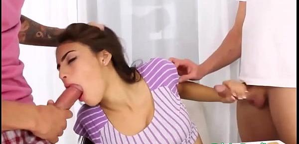  Hot Latina Teen Michelle Martinez Fucked Hard By Her Uncle And Stepbrother